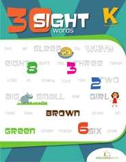 30 Kindergarten Sight Words