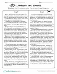 Comparing Two Stories