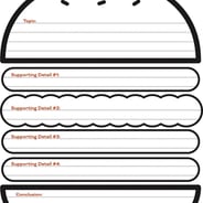 Burger Graphic Organizer