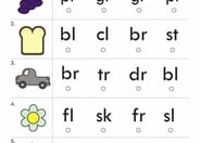 Beginning Consonant Blends