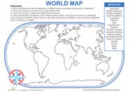 World Map Activity