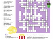 3rd Grade Vocabulary Crossword