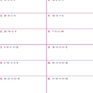 Order of Operations Puzzle #1