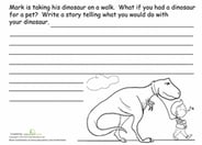 Dinosaur Story Starter
