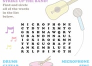 Music Word Search