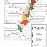 Name the 13 Colonies