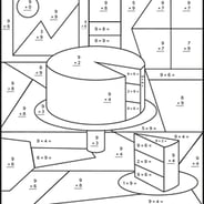 Color by Number: Multiplying by 9