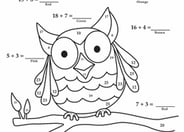 Owl Color-by-Number