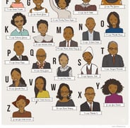 A-Z African American Visionaries Poster