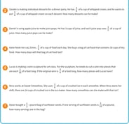 Dividing Fractions: Word Problems
