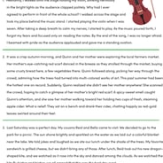 Narrative Writing: Removing Irrelevant Details