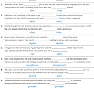 Commonly Confused Words #1