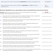 Spelling With Plurals and Possessives