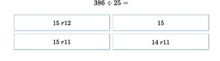 Division with Two-Digit Divisors