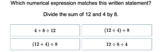 Understanding Expressions and Equations