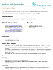 Addition with Regrouping