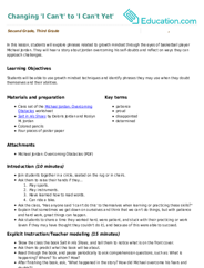 Changing 'I Can't' to 'I Can't Yet'