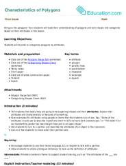 Characteristics of Polygons