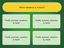 Commas with Transition Words: Quiz