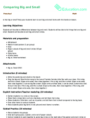 Comparing Big and Small