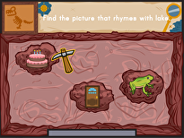 Dino Bones: Rhyming Words