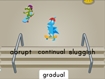 Dino Skateboarding: Antonyms