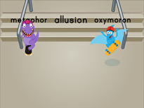 Dino Skateboarding: Figurative Language (Game 2)