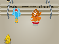 Dino Skateboarding: Figurative Language (Game 3)