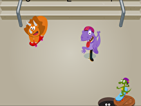 Dino Skateboarding: Square Roots (Level 1)