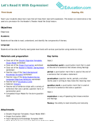 Let's Read It With Expression!