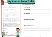 Pen-Pal Letters: India