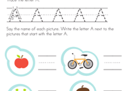 Tracing Letters: A