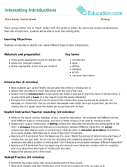 Interesting Introductions