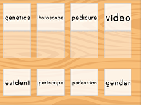 Match: Common Root Words