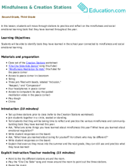 Mindfulness & Creation Stations