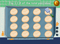 Flipping Pancakes Fractions