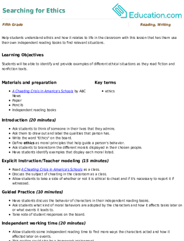 Searching for Ethics