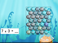 Seven Times Tables Practice 