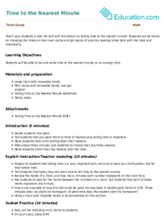 Time to the Nearest Minute