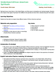 Understand African American Spirituals