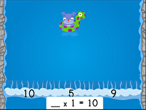 Water Rafting: Multiplication Facts and Missing Factors