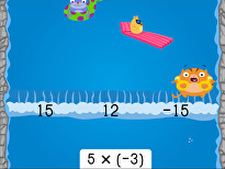Water Rafting: Multiplying Integers